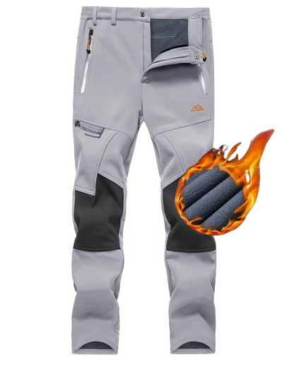 Unisex nepremokavé pracovné nohavice s flísovou podšívkou