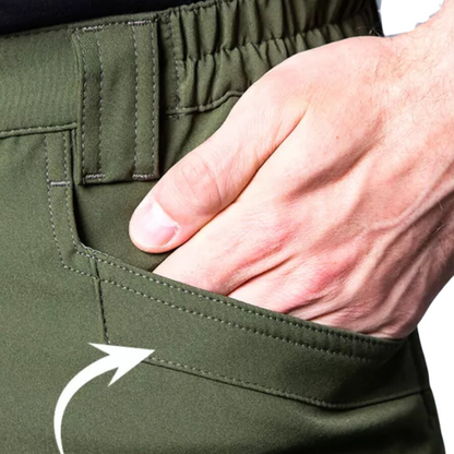 Vodotesné pracovné nohavice s fleecovou podšívkou