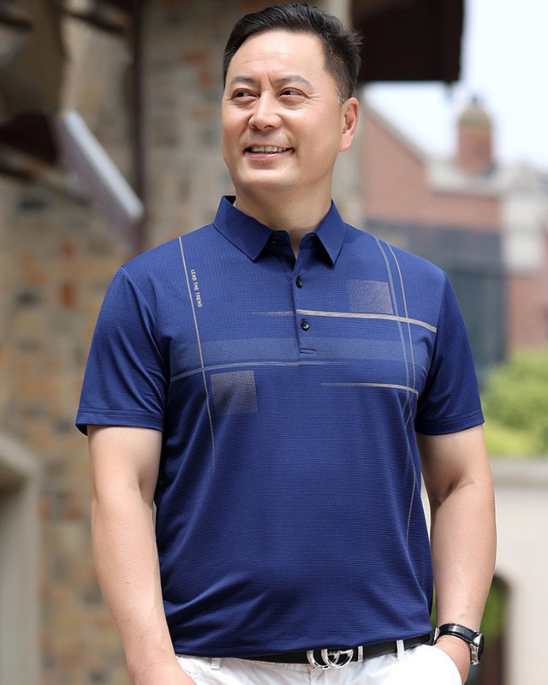 Pánske priedušné tričko s krátkym rukávom