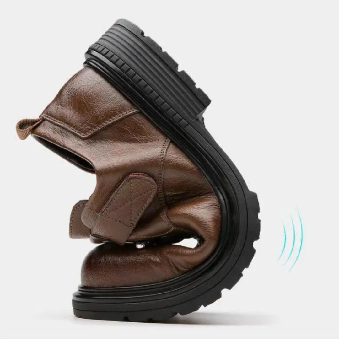 Pánska obuv z pravej kože na bežné nosenie