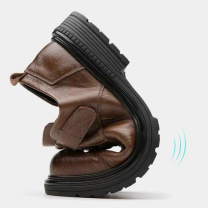 Pánska obuv z pravej kože na bežné nosenie