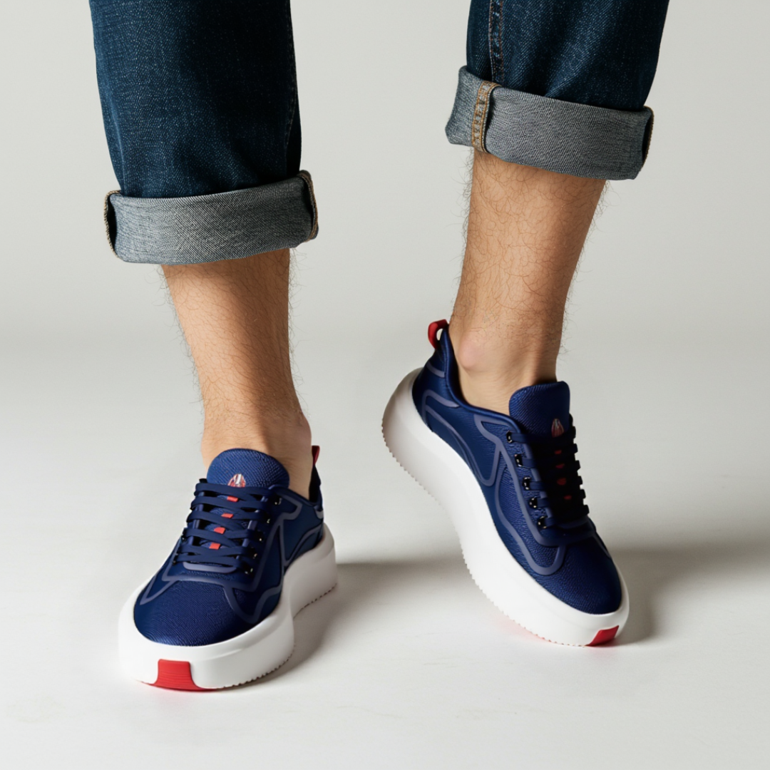 Ergonomická podrážka, mestské topánky pre mužov